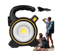 Solar Camping Light, Portable LED Lantern, Rechargeable Fishing Lamp, Outdoor Picnic Hiking, Practical Garden Patio Tool, Reliable Travel Companion for Home, Garage, Backpacking, 13x4x17cm