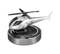 Solar Car Air Freshener - Helicopter Rotating, Diffuser Long Lasting Natural Odor Eliminator with Perfume Fragrance for Daily Use Stylish Vent Clip Scent System for Workplace Gym Travel Pet Car