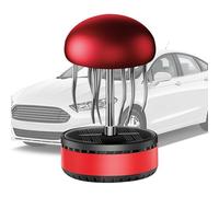Solar Car Air Freshener, Jellyfish Shape Dashboard Perfume, 4.72x2.95 Inches Solar Powered Rotating Purifier, Interior Decoration for Road Trips, City Driving, Urban Parking, Beach Travel