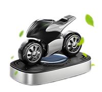 Solar Car Air Freshener, Motorcycle Odor Eliminator, Long-Lasting Solar Powered Rotating Fresheners, Odors Neutralizer, Ideal for Vehicle Interior Home Room Bathroom