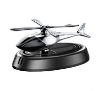 Solar Car Diffuser Airplane Essential Oil Aromatherapy(Gray)