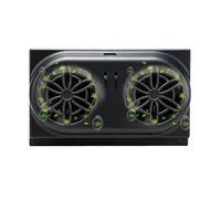 Solar Car Exhaust Fan - ABS, USB Powered | 5000 RPM Vehicle Radiator Cooling Ventilation Fan, Compact Air Circulation System For Car, Truck Window, Summer Driving, Road Trip
