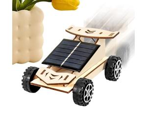 Solar Car Kit Set - STEM Science Project for Classroom Learning | ABS Parts with Mini Solar Panel Motor System, DIY Assembly Vehicle Model for Teaching Energy Concepts Students