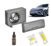 Solar Car Perfume Vent Clip Diffuser - Air Conditioner Design Aromatherapy Fresheners Decoration | Suitable Vehicle Interior Dashboard Vents Fragrance Essential Oil Arma Decorations