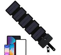 Solar Charger, Portable Waterproof Cellphone Folding USB Device for Outdoor | Folding Solar Charger, Portable Waterproof USB Device, Compact 10x6 Inch for Cellphone Outdoor Car RV Hiking Travel Home