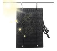 Solar Charging Panel, 50w Portable Phone Charger, Compact Intelligent Safety Supply, 19.8x13.3cm, for Backpacking, Hiking, Beach Trips, Tent, RV, Home, Car Value Practicality and Innovation
