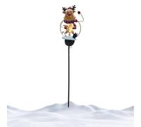 Solar Christmas Lights Outdoor, Solar Christmas Lights Outdoor Decorations, LED Santa Claus Garden Yard Patio Porch Pathway Walkway Driveway Party Decorations Holiday Park