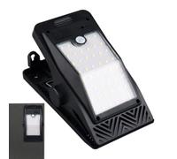 Solar Clip Light, Outdoor Solar Clip Light, Waterproof Sensor Led Light, Clip-On Solar Light, Motion Sensor Solar Light, Solar Landscape Lighting, Backyard Solar Light, Solar Led Light for Garden