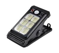 Solar Clip Lights - Waterproof Led Lamp for Outdoor Walkway | Abs Shell with Solar Charging Design, 300lm Bright Output, Energy Efficient Yard Lighting for Patio Garden Balcony