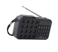 Solar Compact Speak Multifonction Prend en La Lecture USB Et Les Cartes du Voyage Compact pour Parole avec Le Haut-Parleur sans Fil Radio-Rechargeable