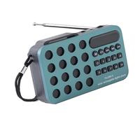 Solar Compact Speak Multifonction Prend en La Lecture USB Et Les Cartes du Voyage Compact pour Parole avec Le Haut-Parleur sans Fil Radio-Rechargeable