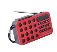 Solar Compact Speak Multifonction Prend en La Lecture USB Et Les Cartes du Voyage Compact pour Parole avec Le Haut-Parleur sans Fil Radio-Rechargeable