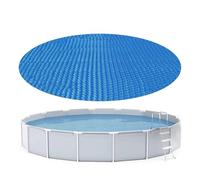 Solar Cover for Inground Pool, Solar Hot Tub Cover, Round Bubble Dustproof Blanket, Thermal Floating Blanket, Reusable Hot Tub Accessories for Outdoor Winter Backyard Yard Garden