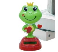 Solar Dancing Animal, Cute Ornaments for Dashboard, Valentine's Day Desktop Ornament, Bobblehead Dancer Figure for Window Car Dashboard Decor, Solar Powered Dancing Animal Figure for Car Decoration