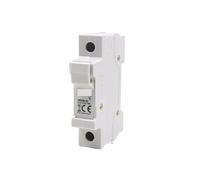 Solar DC Fuses 1000V PV Photovoltaic 6A 10A 15A 16A 20A DC Fuse Holder Base for Solar System Short Circuit Protection NWPNLXEA(Only fuse holder)