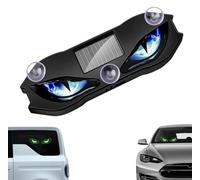 Solar Devil Eye LED Window Lights,Solar USB Dual-Power Demon Eye Light，1*B