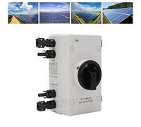 Solar Disconnect Switch PV Isolator IP66 Waterproof DC 1000V 32A for Power System,Solar Disconnect Isolator, Photovoltaic Circuit Isolator DC Disconnect for Solar Panels, PV DC Disconnect Switch