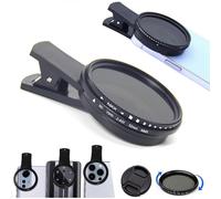 Solar Eclipse Camera Lens Filter, Solar Eclipse Phone Filter, Solar Filter for Smartphone, Universal Solar Eclipse Phone Camera Filter with Clip, Simp