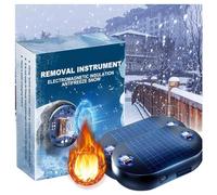 Solar Electromagnetic Molecular Interference Freeze and Snow Remover | Snowvanish Portable Kinetic Molecular Heater | Solar Electromagnetic Car Defroster, Anti-Freeze Car Snow Removal Device (2pcs)