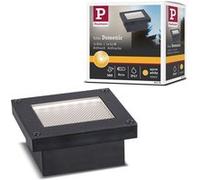 Solar Encastré de sol LED Domenic IP67 3000K 6lm Noir Noir