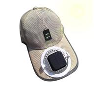 Solar Fan Hat,Sun Protection Baseball Hat with Solar Fan | Comfortable Fit UV Protection Sunhats for Fishing Beach Sports Traveling Cycling Golfing