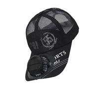 Solar Fan Hat - Sun Visor Cooling Cap, Solar Powered USB Charging Fan Hat, Breathable Sunscreen Outdoor Headwear | Hands Free Personal Cooling Gear for Summer Camping Outdoor Sports Fishing Hiking