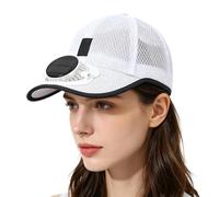 Solar Fan Hat with USB 3-Speed Ventilation, Unisex Outdoor Baseball Cap Powered by Sunlight, Ideal for Fishing, Cycling, Beach, Camping, and Sports