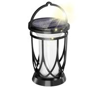 Solar Flame Light Lamp - Realistic Torch Illumination, Weather Resistant ABS Build, Energy Saving Panel Power, Auto On Off Function | Exterior Landscape Porch Deck Lawn Decorative Lantern Camping Picn
