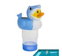 Solar Floater, Chlorine Dispenser, Smart Pool Cleaner, Solar Powered Top, Large Tank Capacity, Filter Included, Energy Saving Design with Slow Release, Ideal for Spa, Tub Use