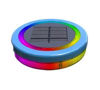 Solar Floating Pool Lights, RGB Color Changing Light, Waterproof Pool Lamp, UV-Resistant Shell, Auto On Off, Long Battery Life, Perfect for Pools, Garden, Bathtub, Party, Beach, Spa, 12.5x12.5cm