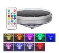 Solar Floating Pool Lights Waterproof 9 Mode Dimmable Lamp