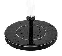 Solar Fountain Solar Fountain Pump 2W Solar Water Bird Bath Fountain Pump Free Standing Floating Solar Water Fountain Pump for Pond Pool Garden