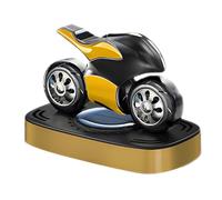 Solar Freshener, Car Deodorizer, Motorcycle Air Cleaner, UV technology + ABS material Rotating Solar Design, Long Lasting Fragrance, for Vehicle Interior and Home Use, 8x11.6x6.6cm