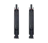 Solar Fuse Holder, 2 Pack String Connector, Waterproof Protection for Circuits 5.31x0.79x0.79 inches, Electrical Wiring, LED Lights, Power Systems, Safe Use, Durable Connection Device