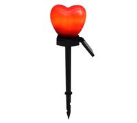 Solar Garden LED Light - Solar Heart Shape Outdoor Garden Décor Stake Light