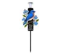 Solar Garden Lights Bird Stake - Outdoor Waterproof Landscape Lamp