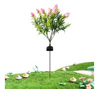 Solar Gardenia Patio Light Waterproof, Led Powered Garden Waterproofs Outdoor Decorative Pathway Lawn Yard Illumination | Ideal For Decoration Landscape Lighting