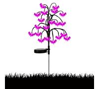 Solar Halloween Gartenlicht | Baumstumpf LED Outdoor Lampe