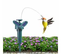 Solar Hummingbird - Fluttering Solar Hummingbird Garden Stakes Decorative | Powered Flying | Drôle or Battery Powered Toy Wobble Fluttering Bird for Garden, Yard, Stake