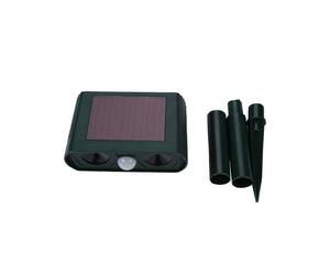 Solar Infrared Burst Ultrasonic Sound Animal Repeller Drive Cat Dog Outdoor for Garden Farm Use