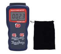 Solar Irradiance Meter, Data Hold Function Sunlight Tester, Solar Power Measurement Tool for Meteorology Research, Solar Panels, Physics Experiments