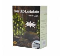 Solar LED 50 Guirlande Lumineuse Eclairage Extérieur Lampe Solaire Jardin Noël