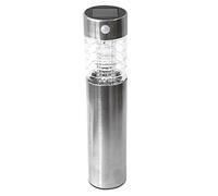 Solar LED Garden Light with Motion Sensor, Argent