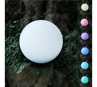 Solar-Led-Gartenleuchte Boule 30cm Lumineuse Lampe de Jardin Changement Déco
