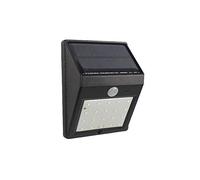 Solar Light 20 Led Human Body Induction Wall Light Outdoor Wall Sconces Ip65 Waterproof Black Square Corridor Villa Courtyard Wall Lamp