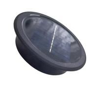 Solar Light Replacement - 11cm Waterproof Lamp Shade for Outdoor Fixtures | Sturdy ABS Dome Cap with Top Cover, Universal Fixture Cap for Garden Pathway Patio Yard Lighting Repair