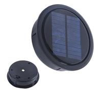 Solar Light Replacement - Top LED Solar Lantern Top | Waterproof Panel Replacement Parts 3.7 Inch 4.13 Inch Bottom For Garden Patio Deck Fence Yard Lighting