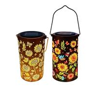 Solar Lights For Garden - Durable LED Glow, Outdoor Charging Lamp, Rain Resistant Landscape Decor, Automatic Dusk Sensor System, Yard Backyard Porch Farm Balcony Lawn Pathway Walkway Garage