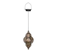 Solar Lights Outdoor, Waterproof Garden Lamp, Moroccan Lantern Decor, Elegant Outdoor Decoration, Ideal for Balcony, Porch, Farmhouse, Yard, 15.63 Inches