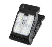 Solar Lights - Solar Clip Lights Clip On Solars | Motion Sensor Security Lighting Waterproof Small Garden Decor | Small Solars Lightss For Chain Link Fence Or Camping, Umbrella & Path